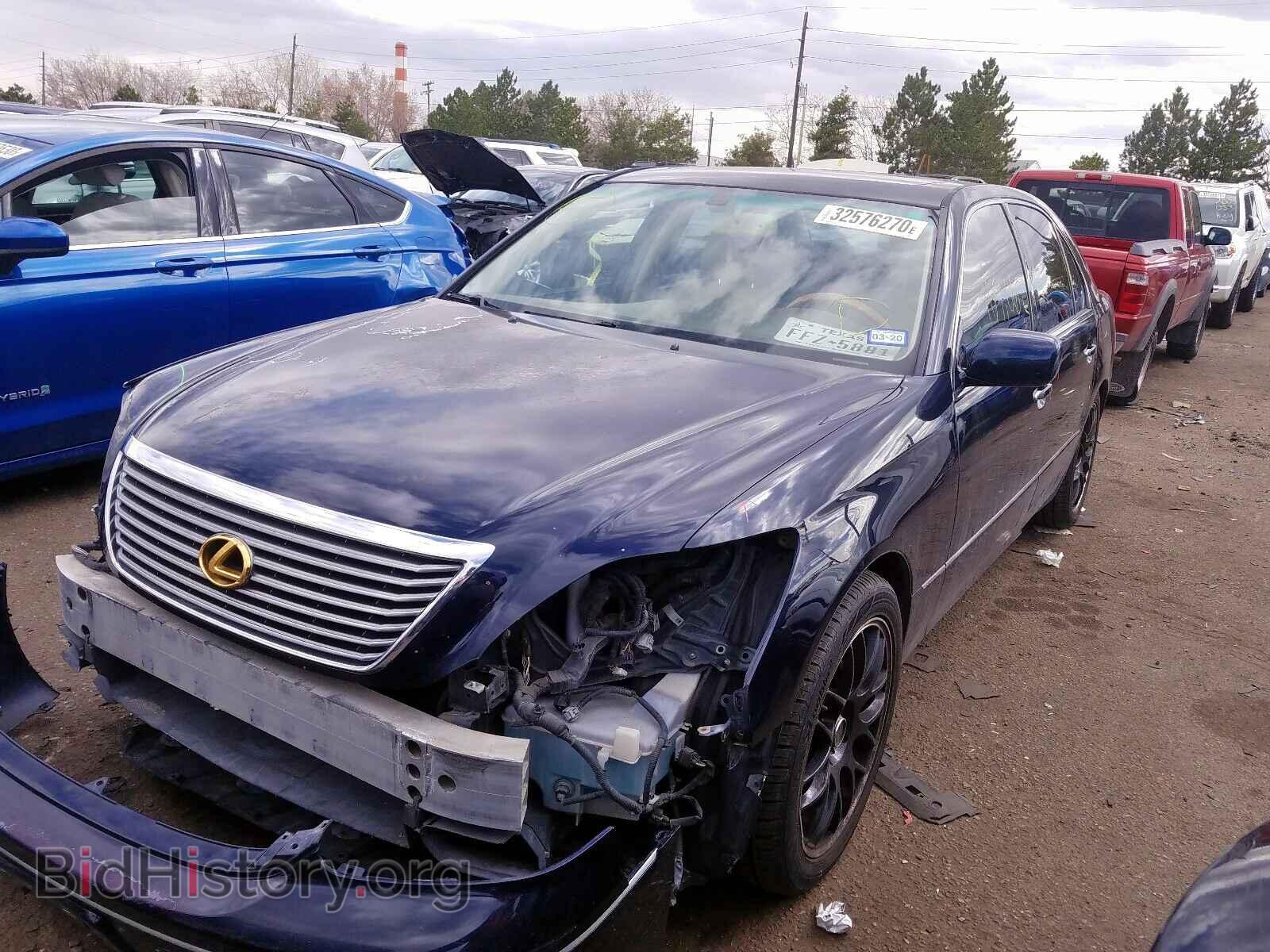 2004 LEXUS LS430 - VIN: JTHBN36F440135459 - Фото 2