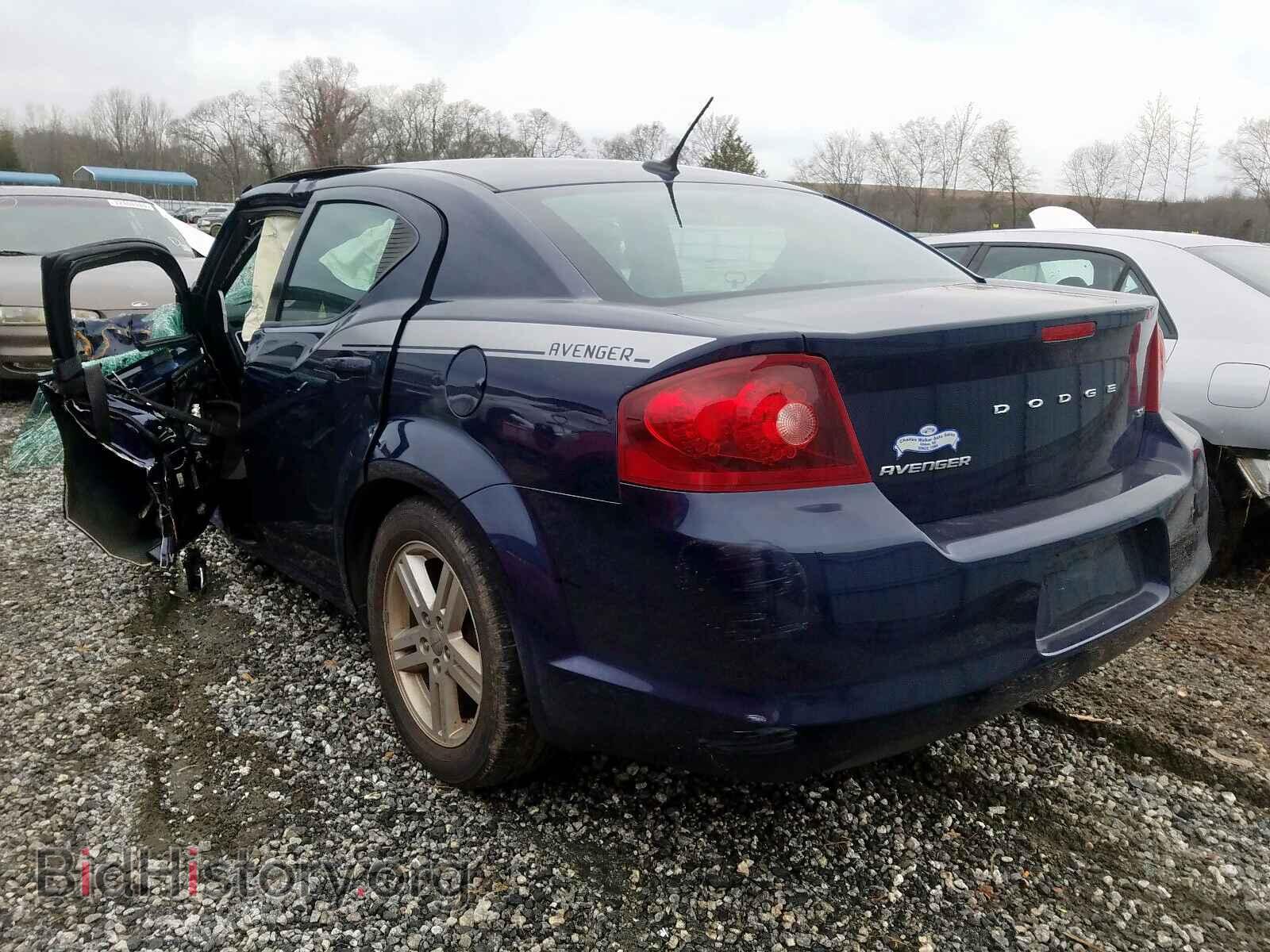 2014 DODGE AVENGER - VIN: 1C3CDZCB7EN121304 - Фото 3