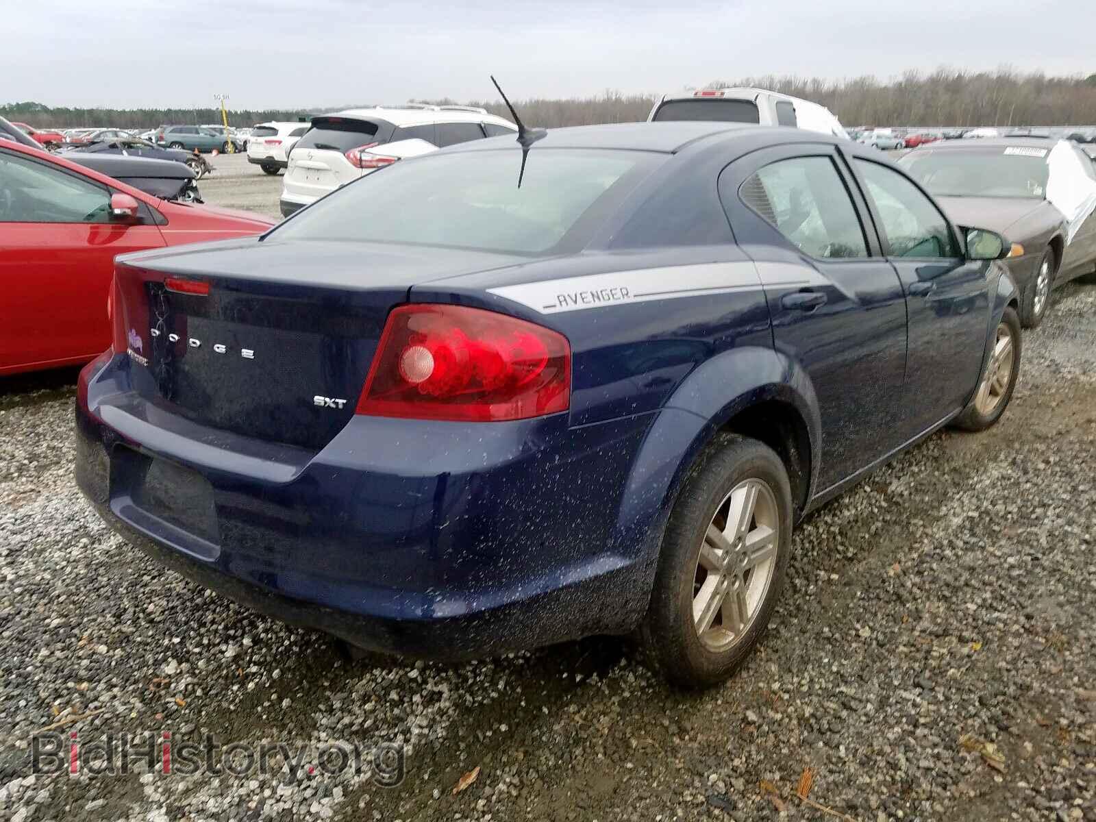 2014 DODGE AVENGER - VIN: 1C3CDZCB7EN121304 - Фото 4
