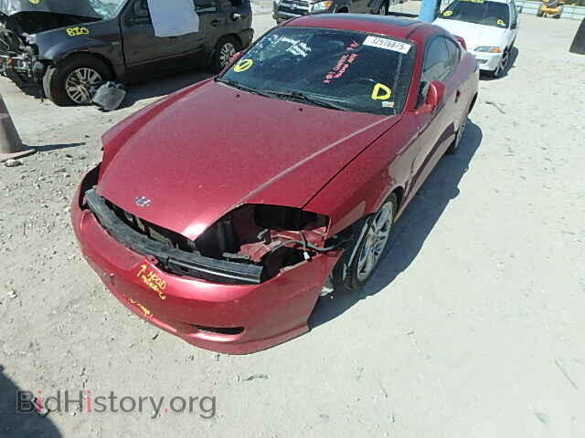 2006 HYUNDAI TIBURON - VIN: KMHHN65F26U203473 - Фото 2