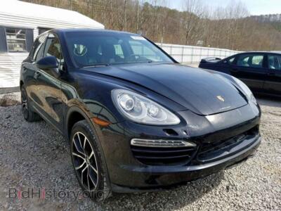 2013 Porsche CAYENNE, black — VIN WP1AF2A21DLA25409, Copart