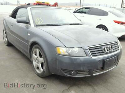 2005 Audi A4 A4 1.8 Cab, серый — VIN WAUAC48H05K014101, Copart