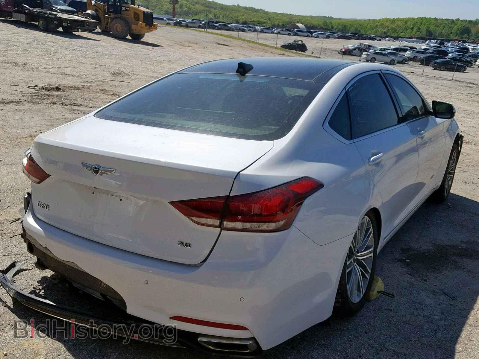 2018 GENESIS G80 - VIN: KMHGN4JE7JU236104 - Фото 4