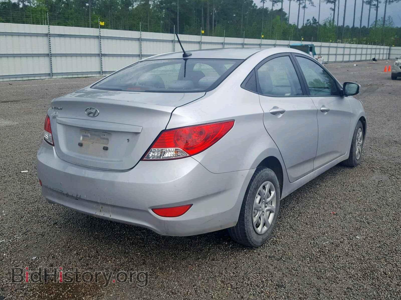 2013 HYUNDAI ACCENT - VIN: KMHCT4AE5DU292101 - Фото 4