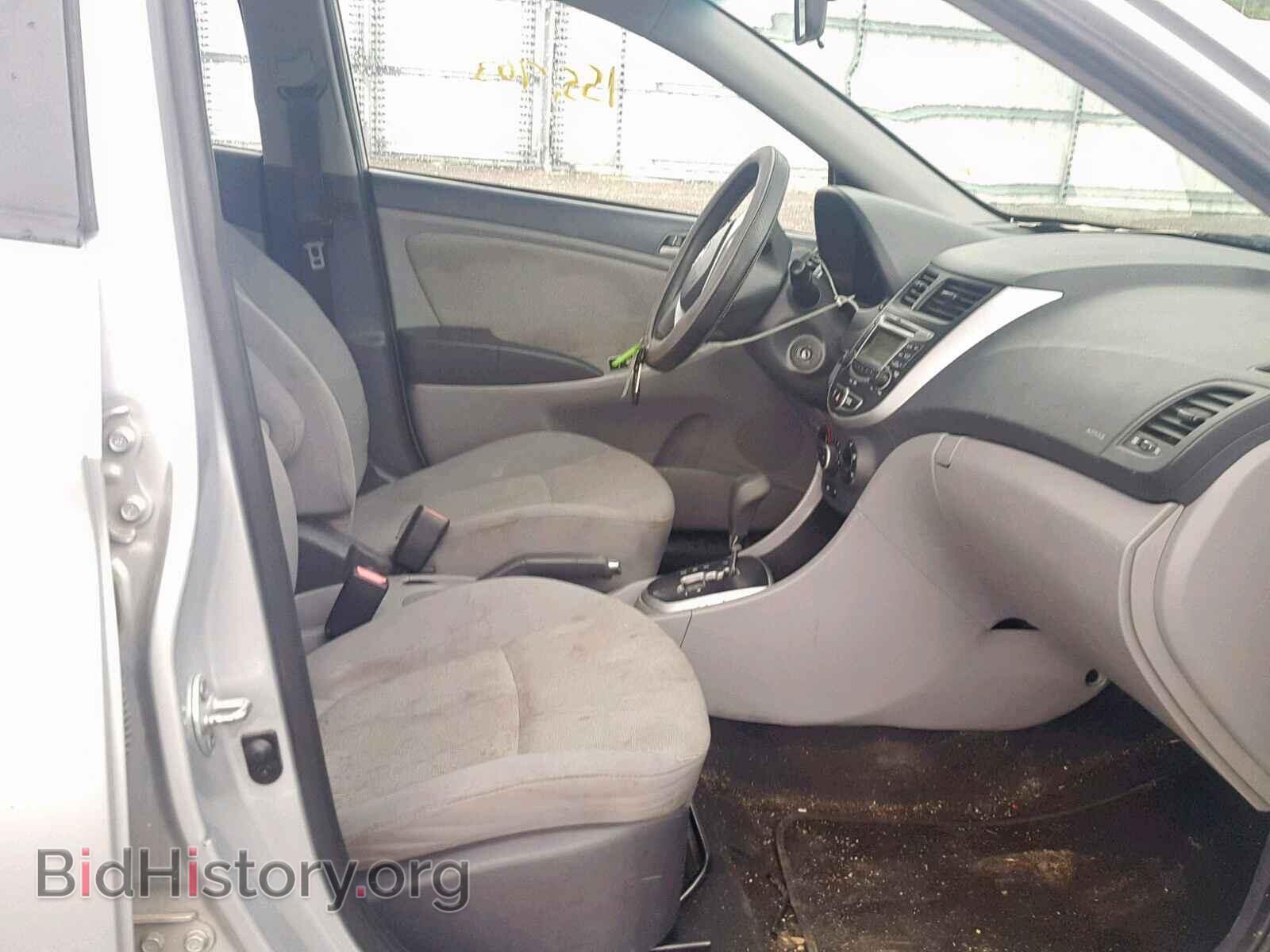 2013 HYUNDAI ACCENT - VIN: KMHCT4AE5DU292101 - Фото 5