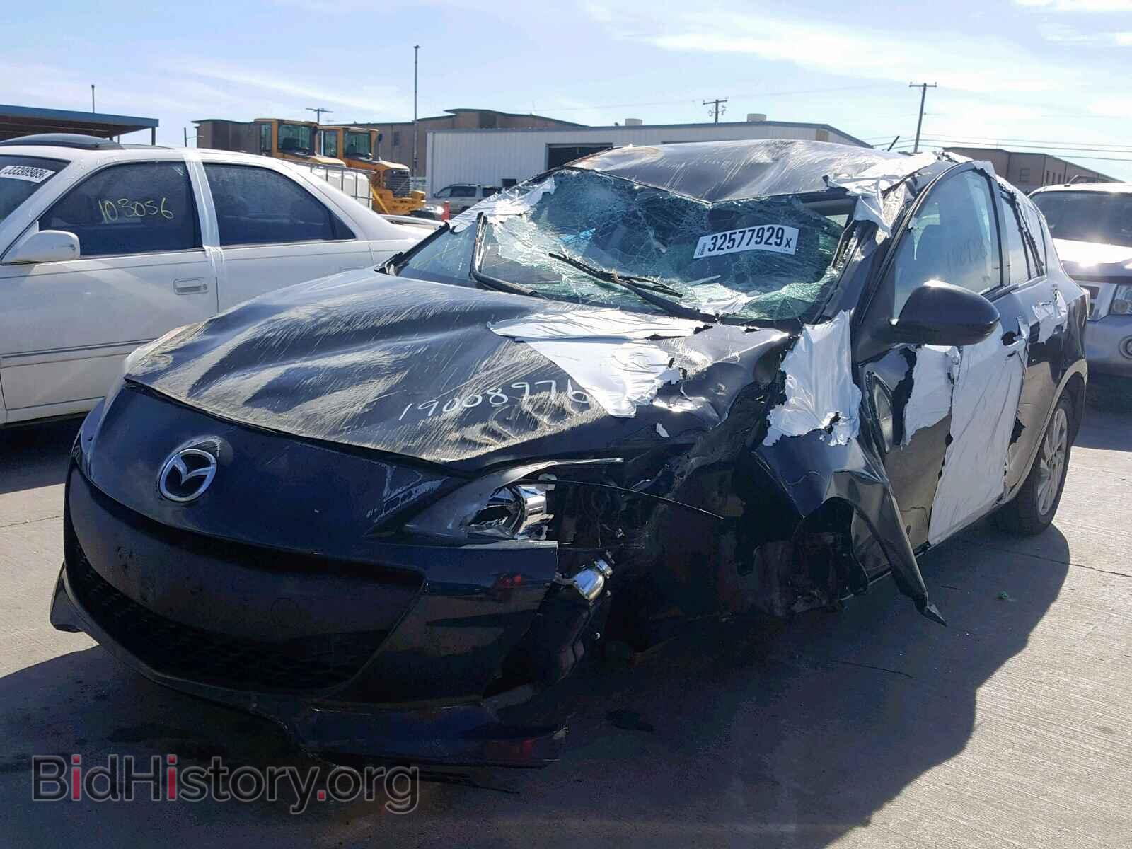 2013 MAZDA 3 - VIN: JM1BL1L75D1762884 - Фото 2