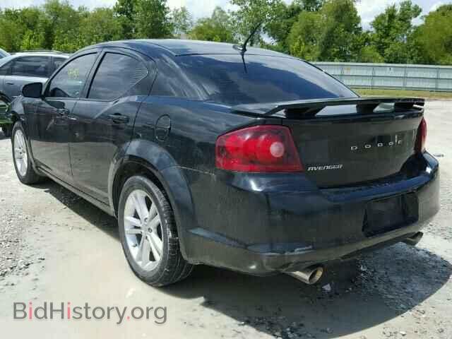 2011 DODGE AVENGER - VIN: 1B3BD1FG6BN543738 - Фото 3