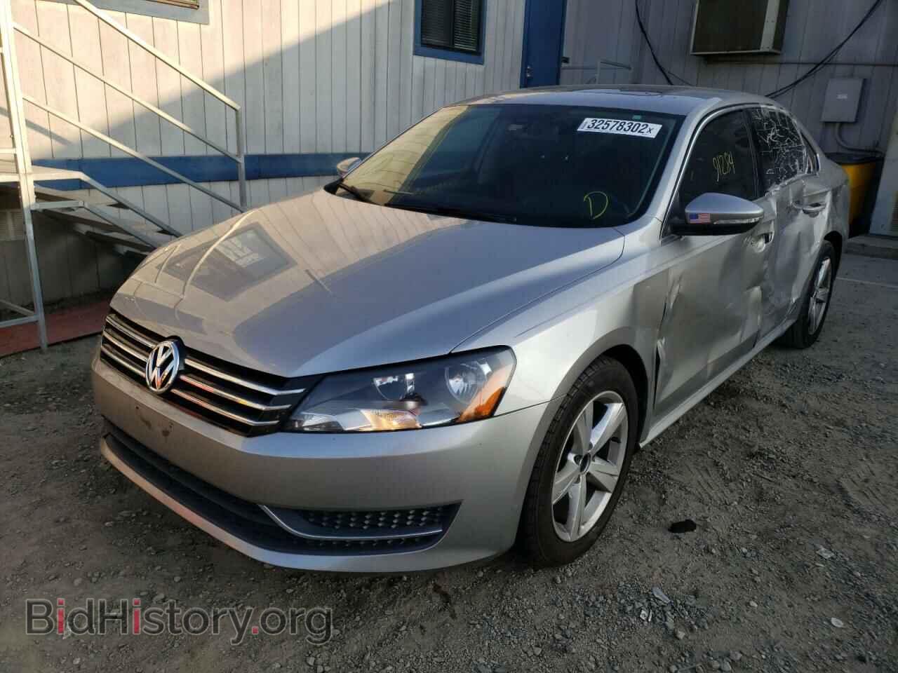2012 VOLKSWAGEN PASSAT - VIN: 1VWBP7A36CC058071 - Фото 2
