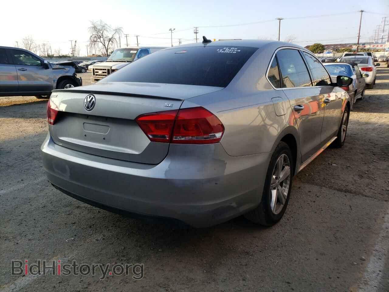 2012 VOLKSWAGEN PASSAT - VIN: 1VWBP7A36CC058071 - Фото 4