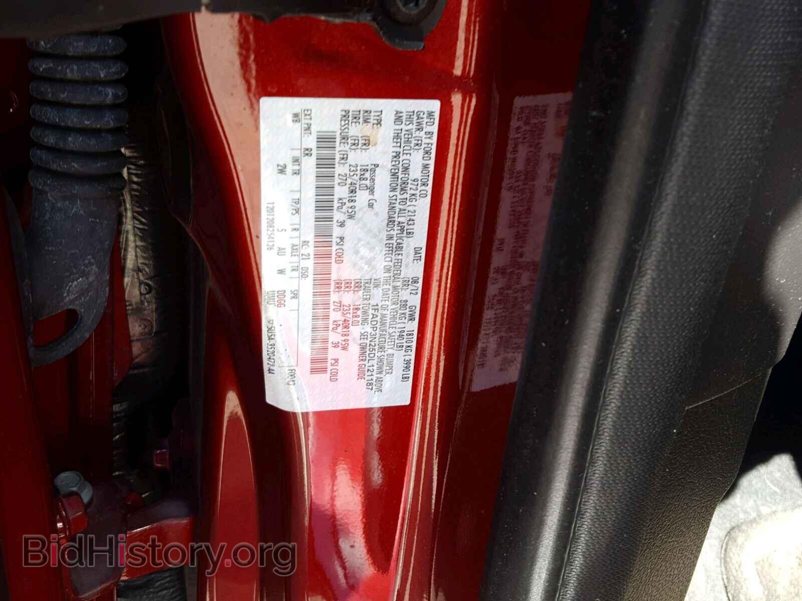 2013 FORD FOCUS - VIN: 1FADP3N25DL121187 - Фото 10