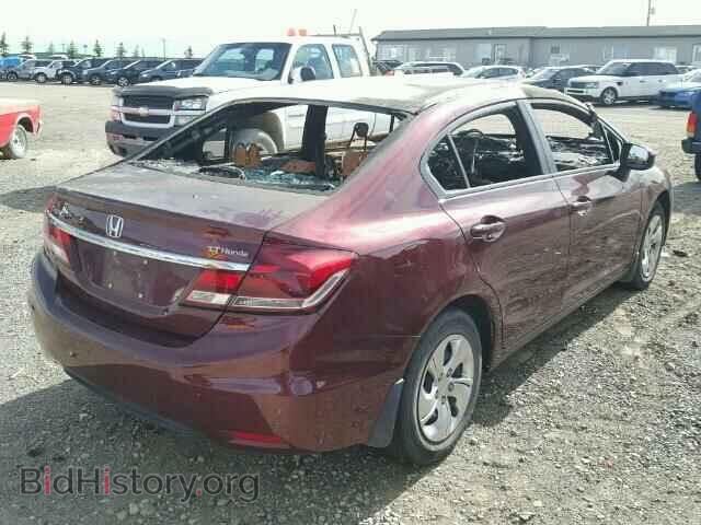 2014 HONDA CIVIC - VIN: 2HGFB2F41EH025570 - Фото 4