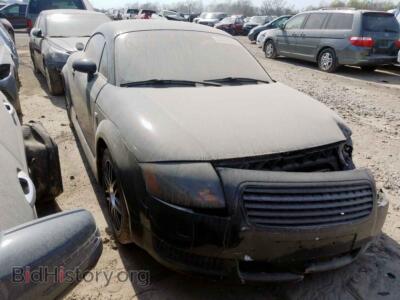 2001 Audi TT TT Quattro, черный — VIN TRUWC28N811004084, Copart