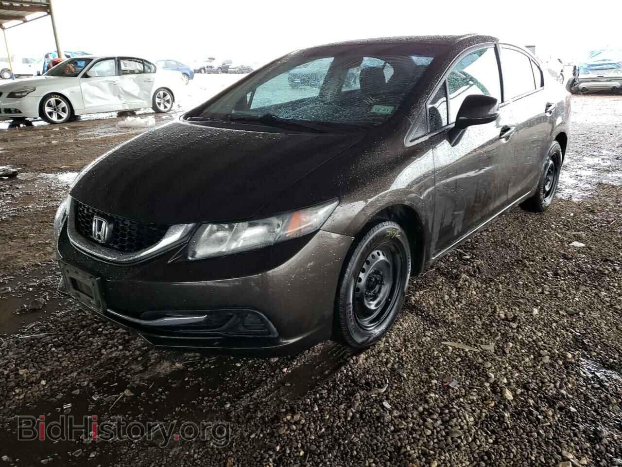 2013 HONDA CIVIC - VIN: 2HGFB2F55DH557153 - Фото 2