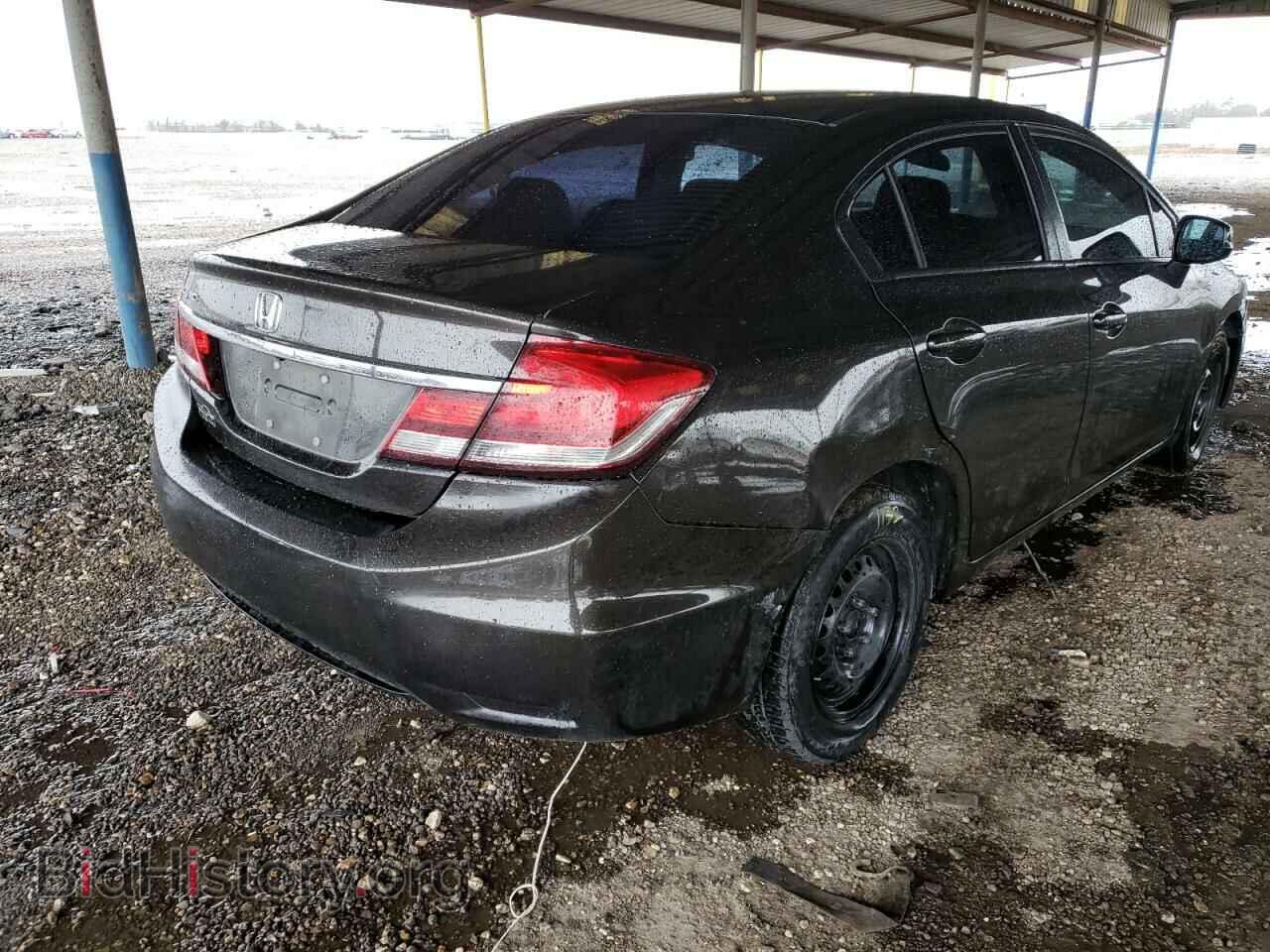 2013 HONDA CIVIC - VIN: 2HGFB2F55DH557153 - Фото 4