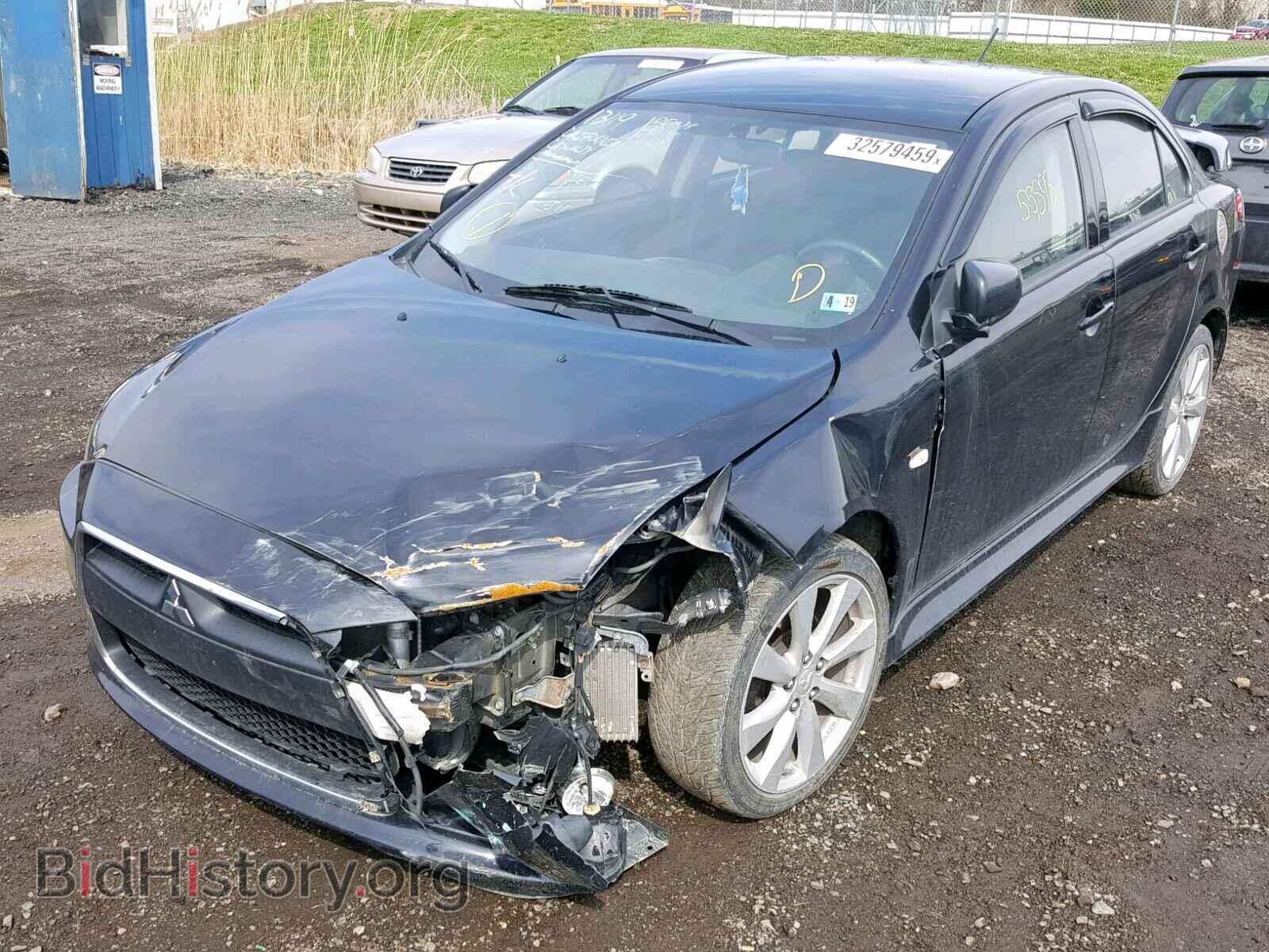 2014 MITSUBISHI LANCER - VIN: JA32U8FW4EU011170 - Фото 2