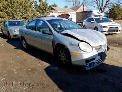 2005 Dodge NEON Neon SXT, серебристый — VIN 1B3ES56C75D225371, Copart