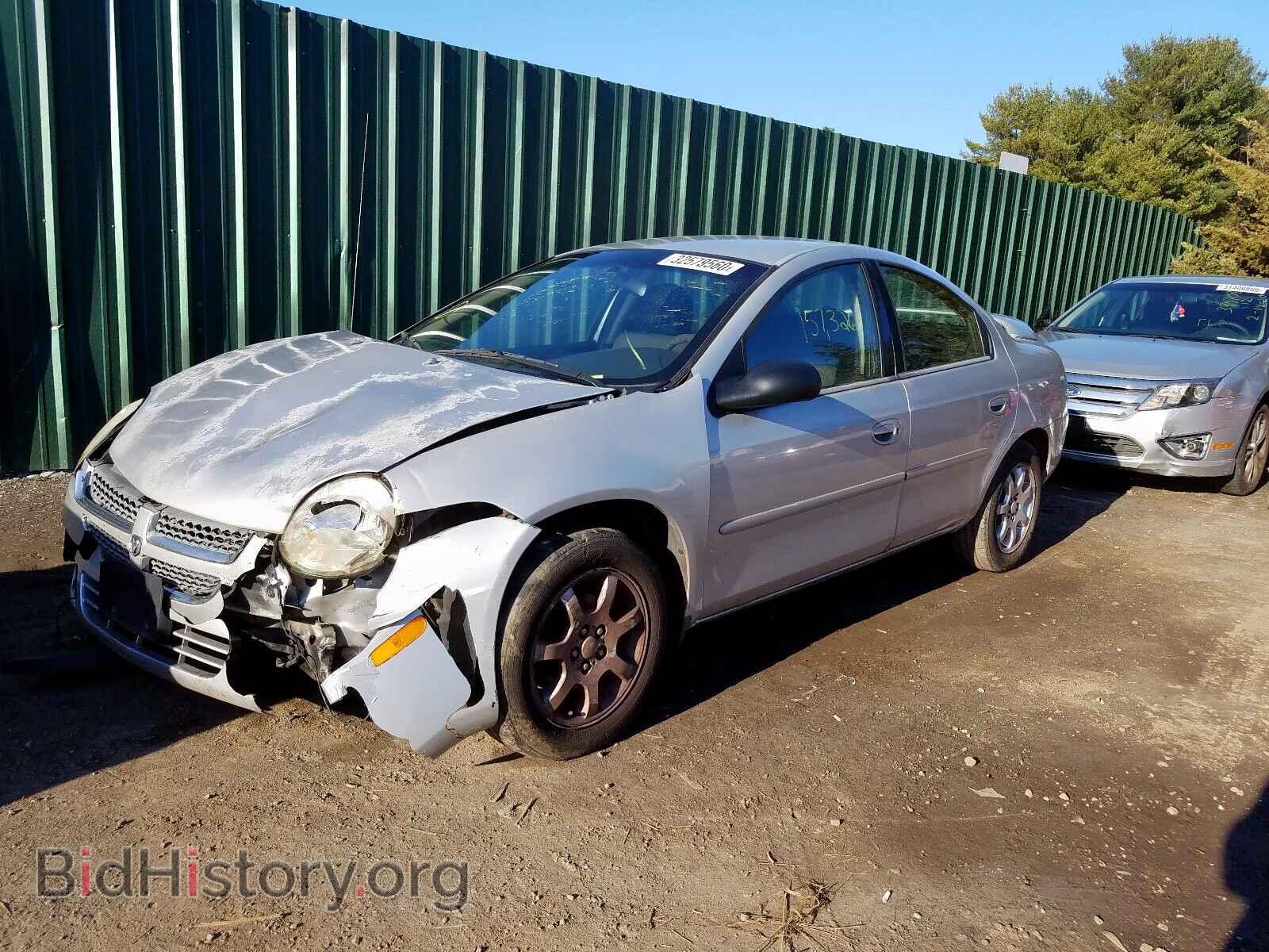 2005 DODGE NEON - VIN: 1B3ES56C75D225371 - Фото 2