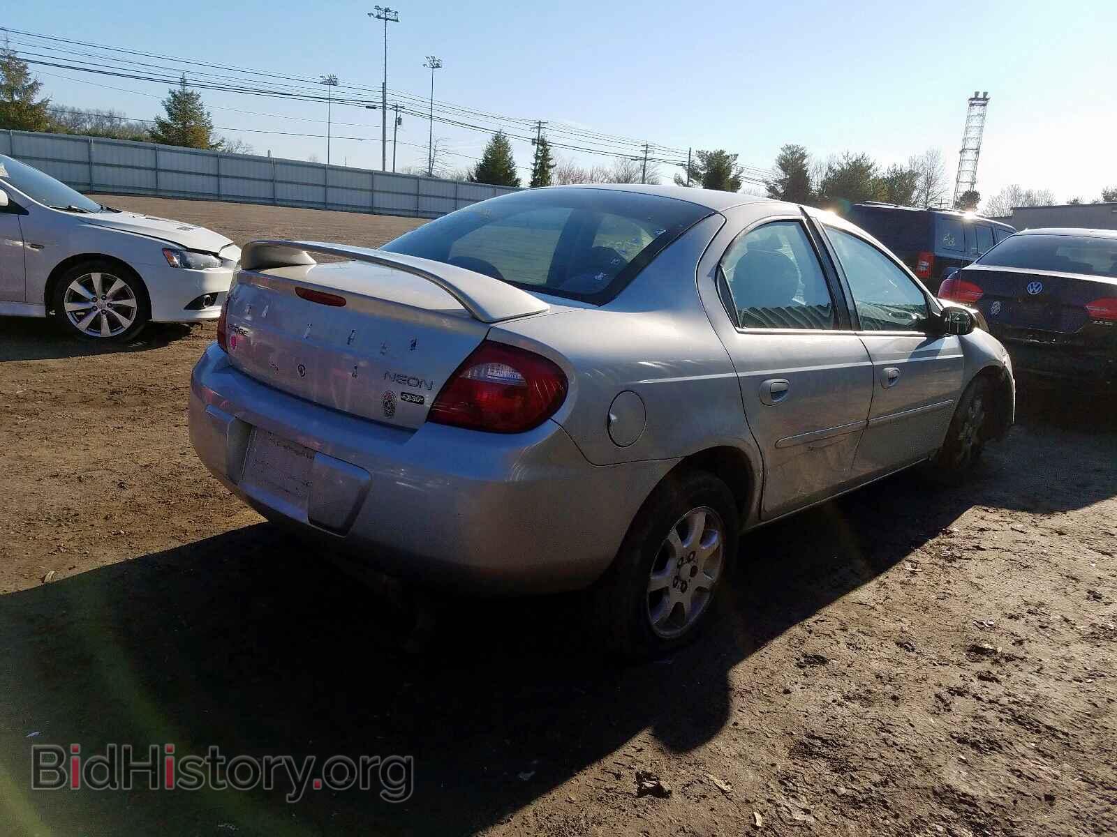 2005 DODGE NEON - VIN: 1B3ES56C75D225371 - Фото 4