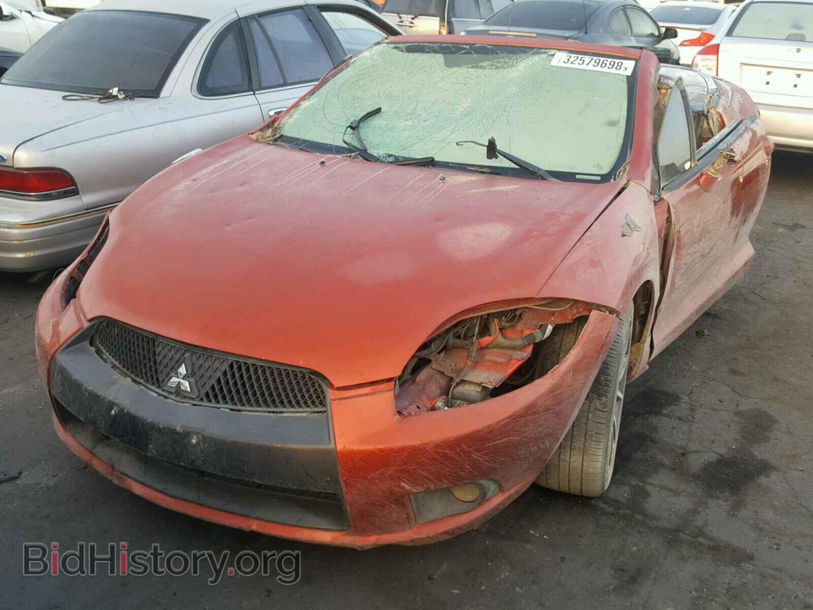 2012 MITSUBISHI ECLIPSE - VIN: 4A37L2EF6CE001365 - Фото 2