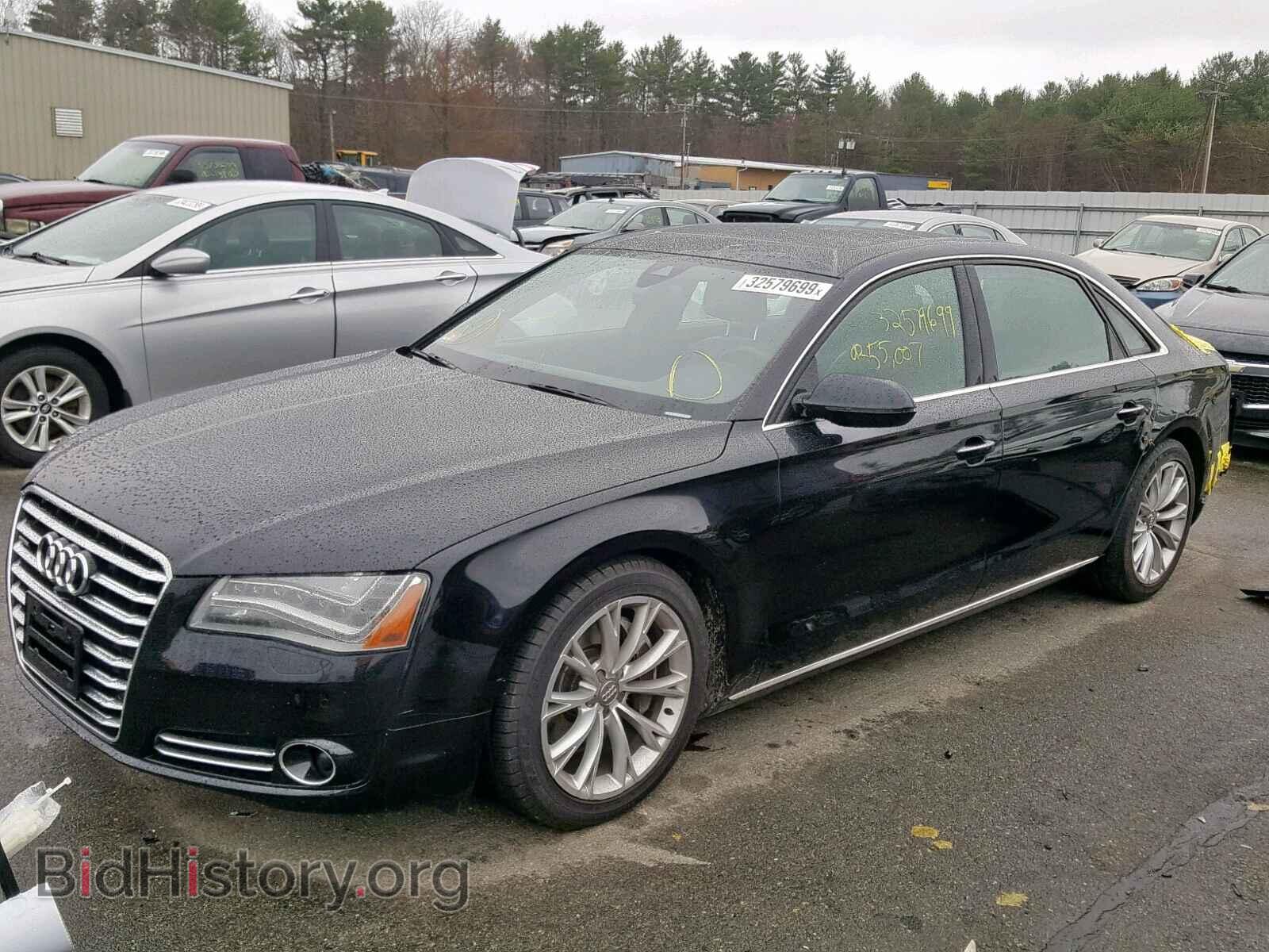 2013 AUDI A8 - VIN: WAURGAFD5DN026957 - Фото 2