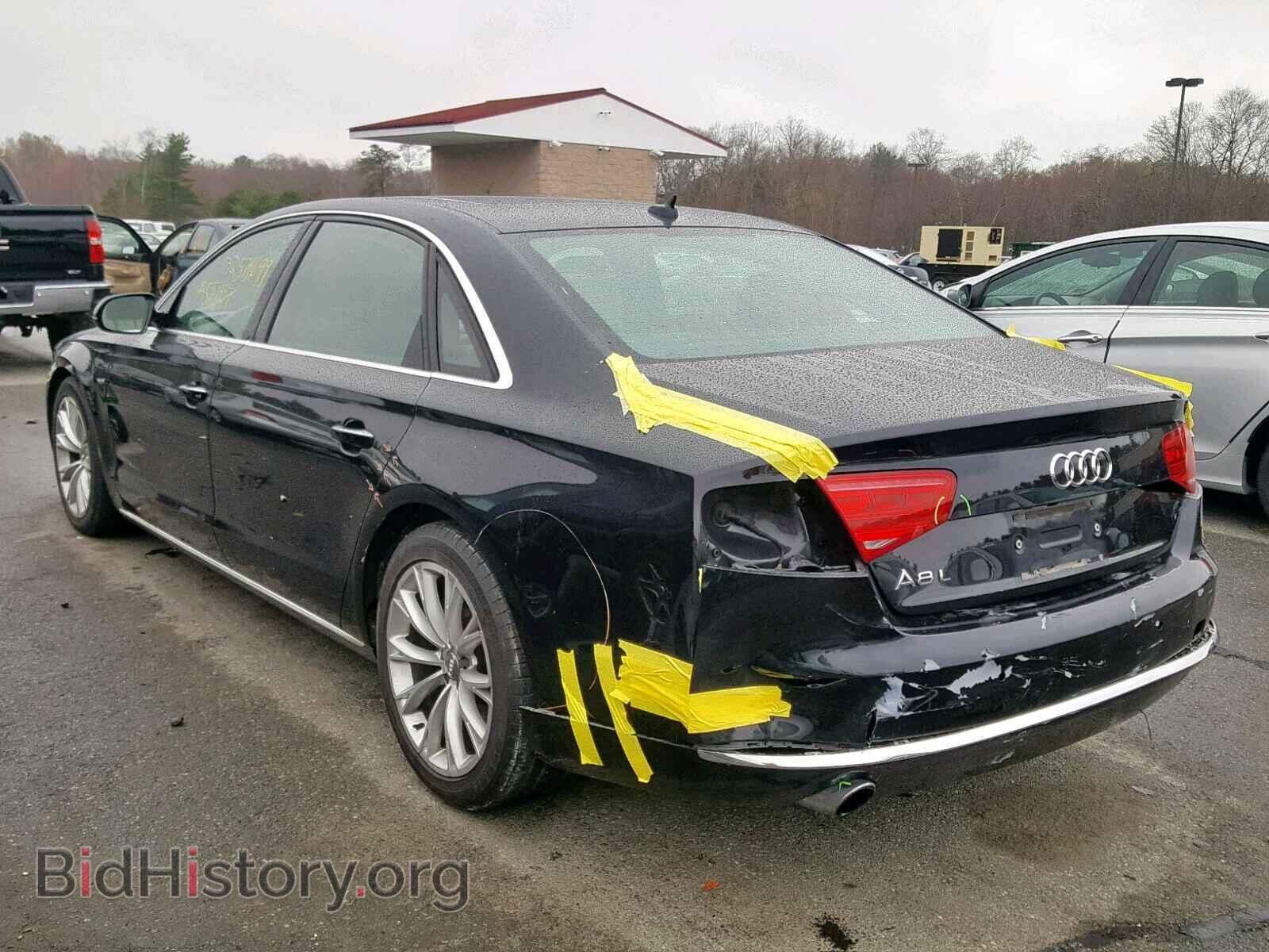 2013 AUDI A8 - VIN: WAURGAFD5DN026957 - Фото 3