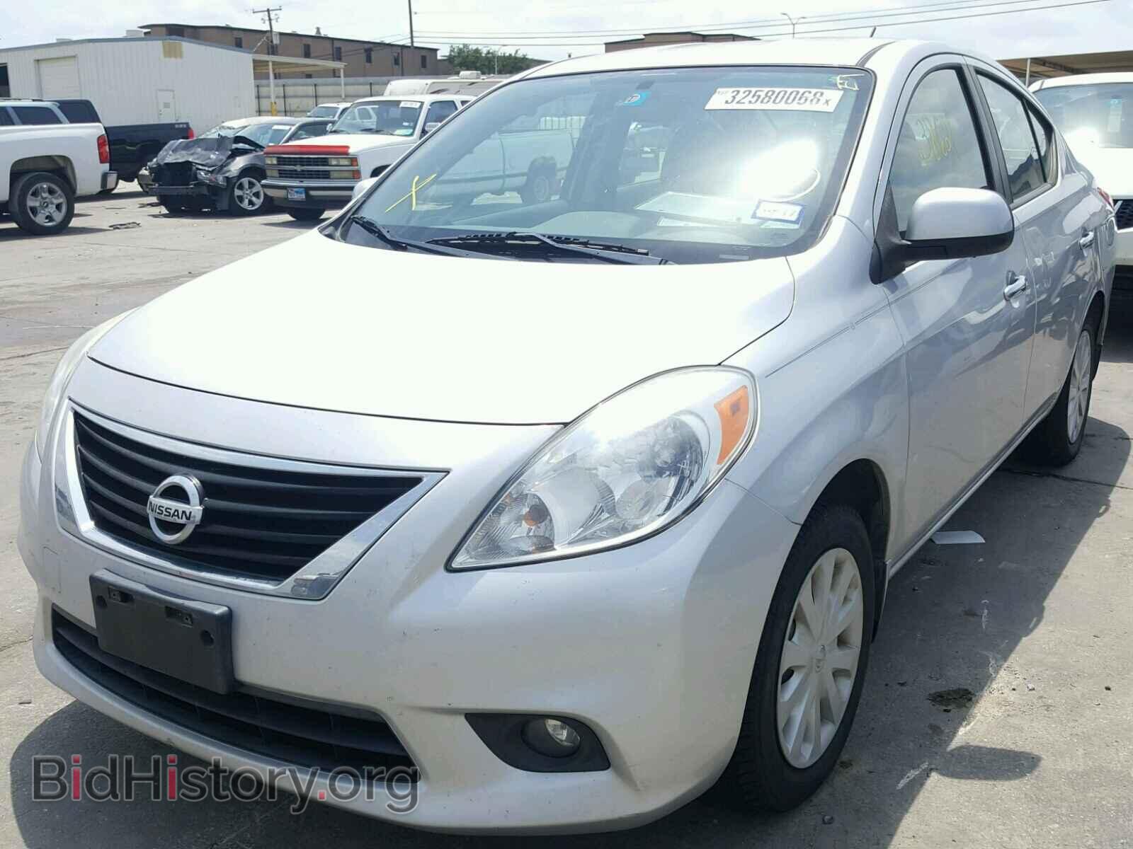 2012 NISSAN VERSA - VIN: 3N1CN7AP5CL917741 - Фото 2