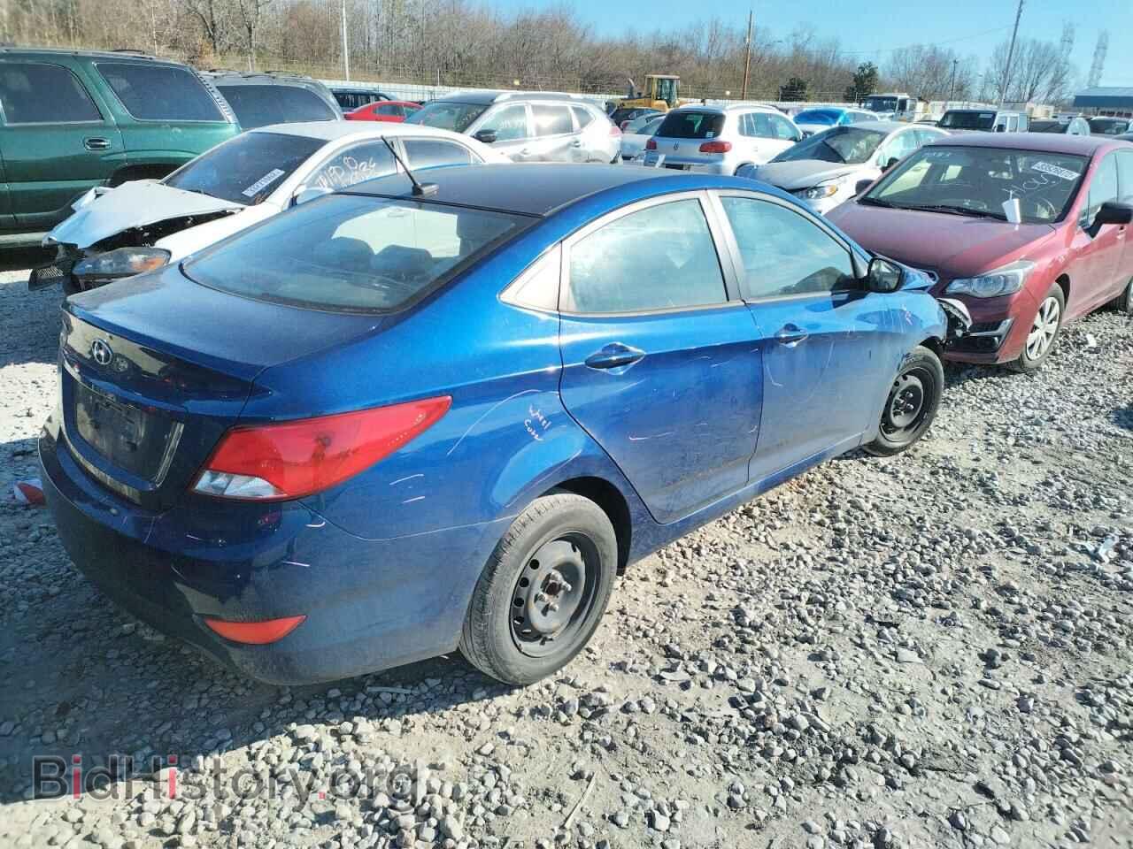 2015 HYUNDAI ACCENT - VIN: KMHCT4AE7FU801091 - Фото 4