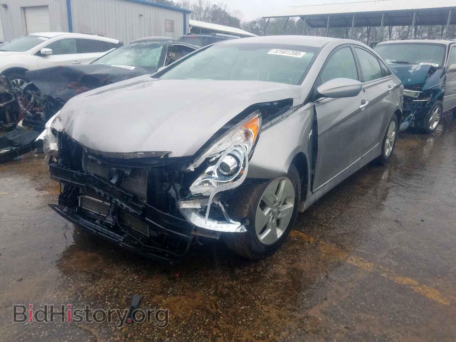 2012 HYUNDAI SONATA - VIN: KMHEC4A4XCA041803 - Фото 2
