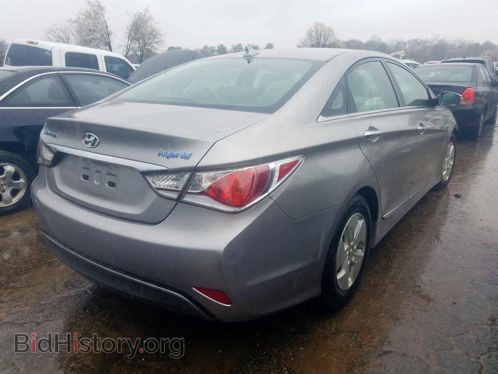 2012 HYUNDAI SONATA - VIN: KMHEC4A4XCA041803 - Фото 4