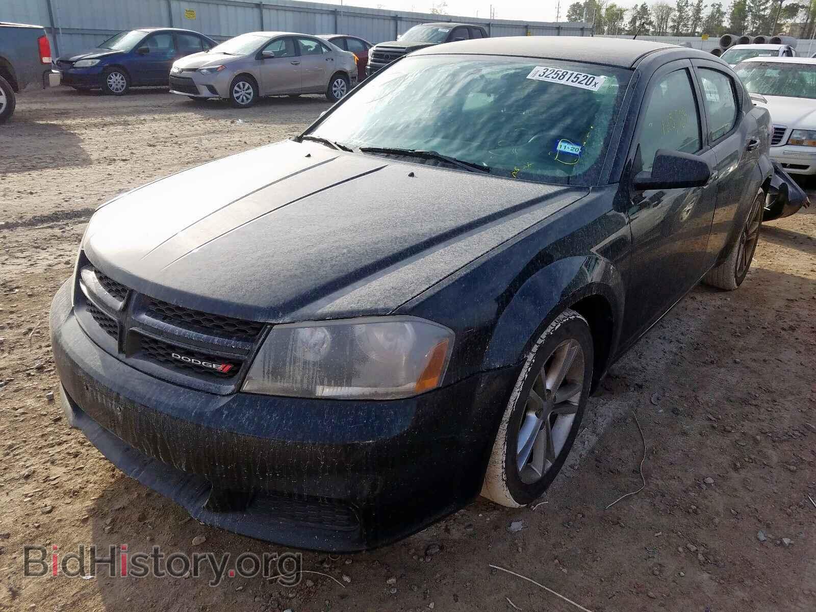 2014 DODGE AVENGER - VIN: 1C3CDZAB4EN175338 - Фото 2