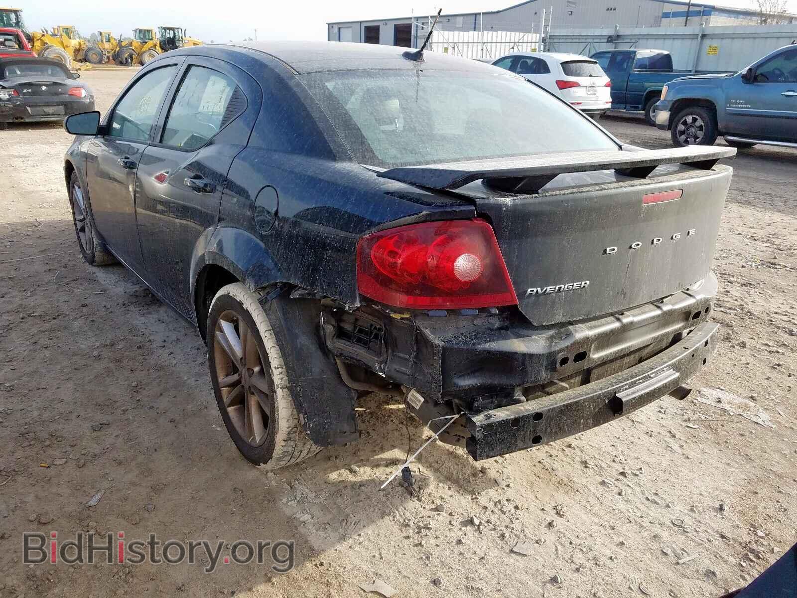 2014 DODGE AVENGER - VIN: 1C3CDZAB4EN175338 - Фото 3