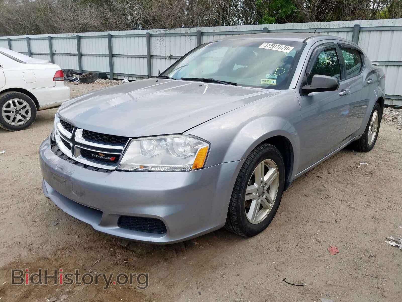 2014 DODGE AVENGER - VIN: 1C3CDZAG5EN219813 - Фото 2