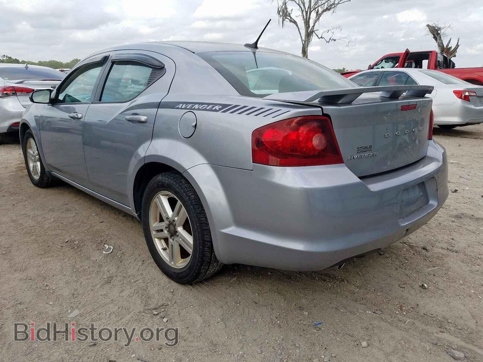 2014 DODGE AVENGER - VIN: 1C3CDZAG5EN219813 - Фото 3