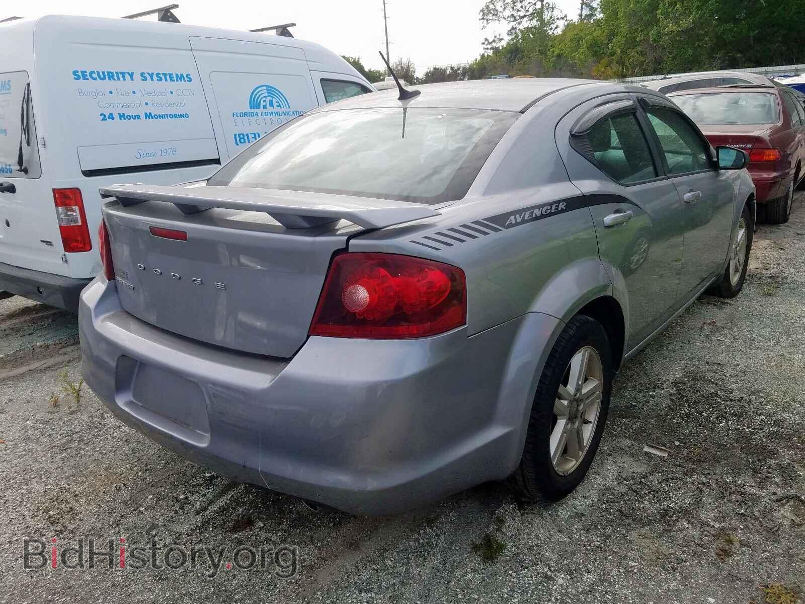 2014 DODGE AVENGER - VIN: 1C3CDZAG5EN219813 - Фото 4