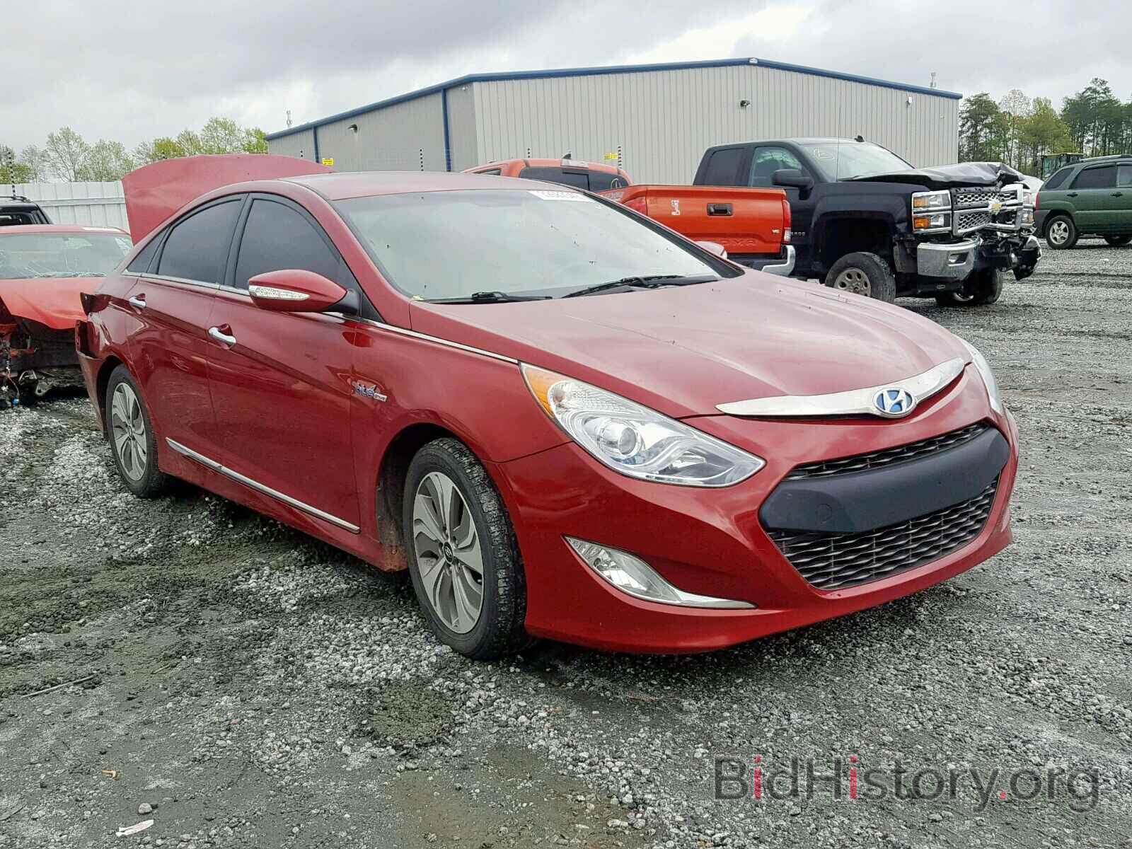 Photo KMHEC4A40DA084421 - HYUNDAI SONATA 2013