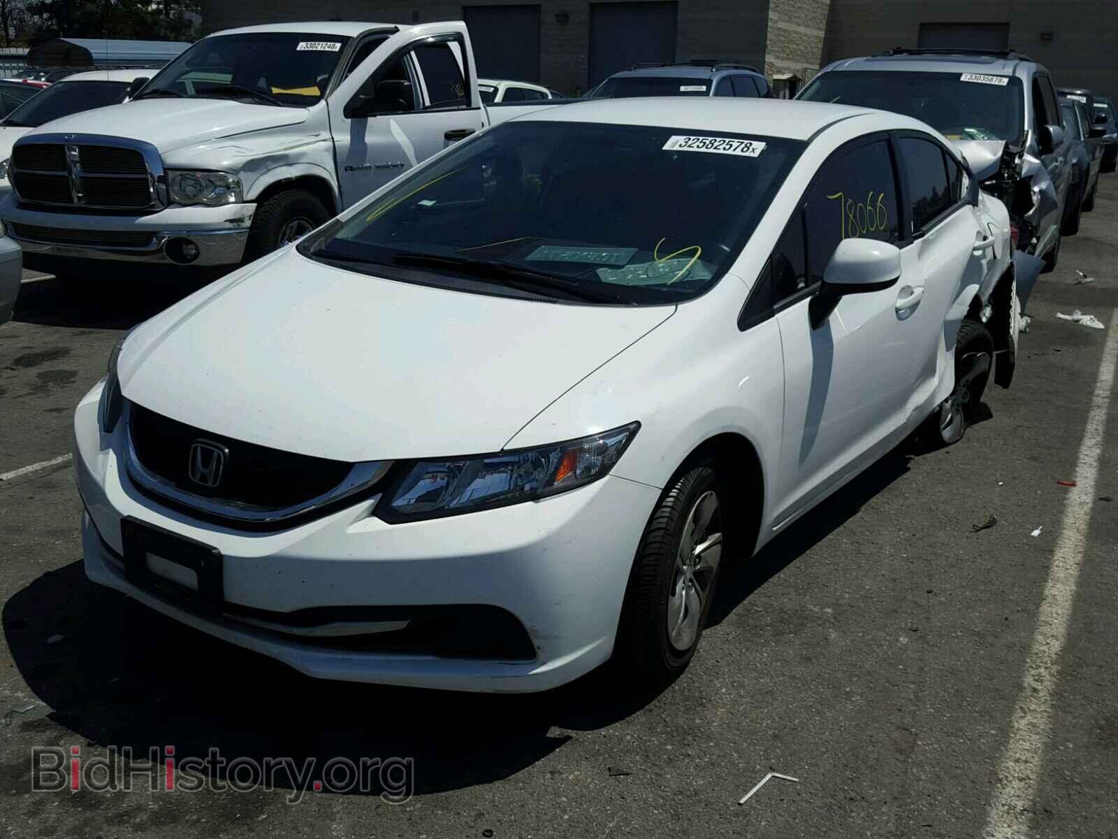 2013 HONDA CIVIC - VIN: 19XFB2F53DE279508 - Фото 2