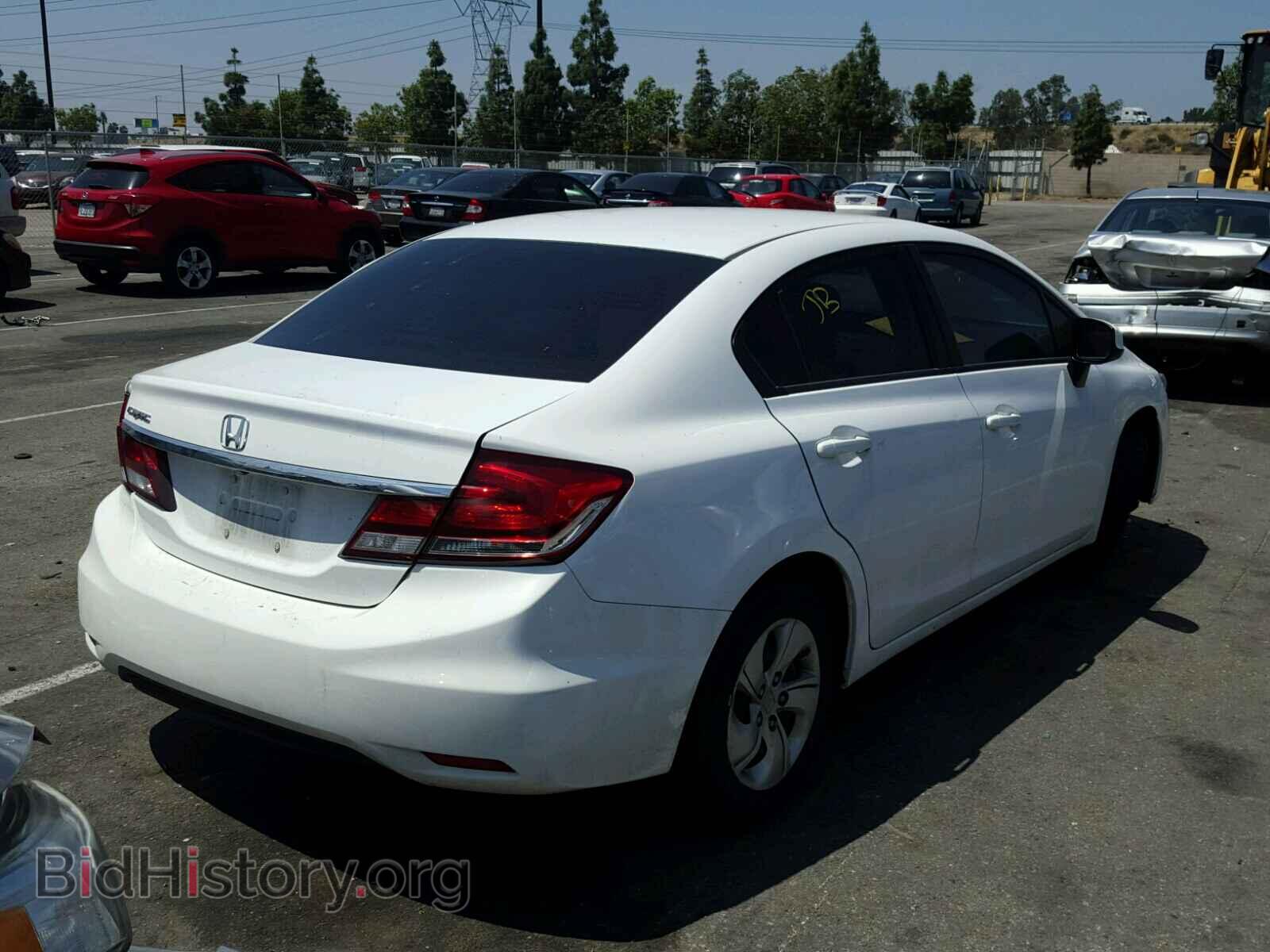 2013 HONDA CIVIC - VIN: 19XFB2F53DE279508 - Фото 4