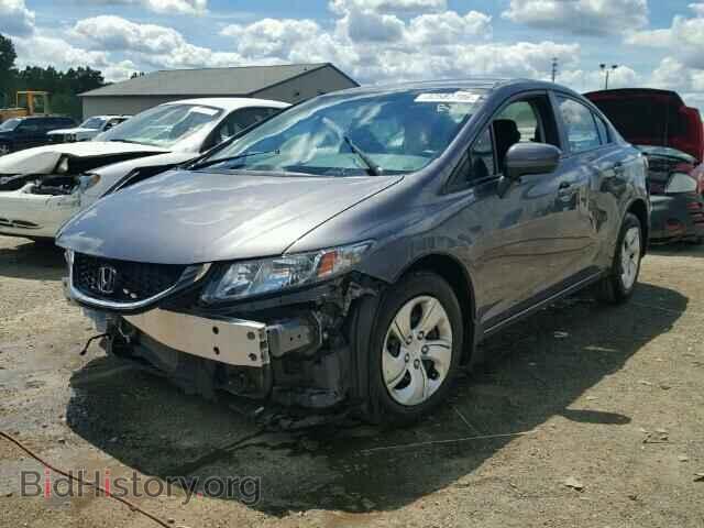 2014 HONDA CIVIC - VIN: 2HGFB2F55EH541536 - Фото 2
