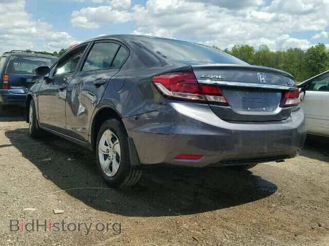 2014 HONDA CIVIC - VIN: 2HGFB2F55EH541536 - Фото 3