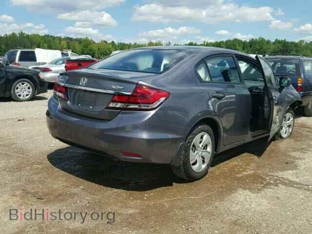 2014 HONDA CIVIC - VIN: 2HGFB2F55EH541536 - Фото 4