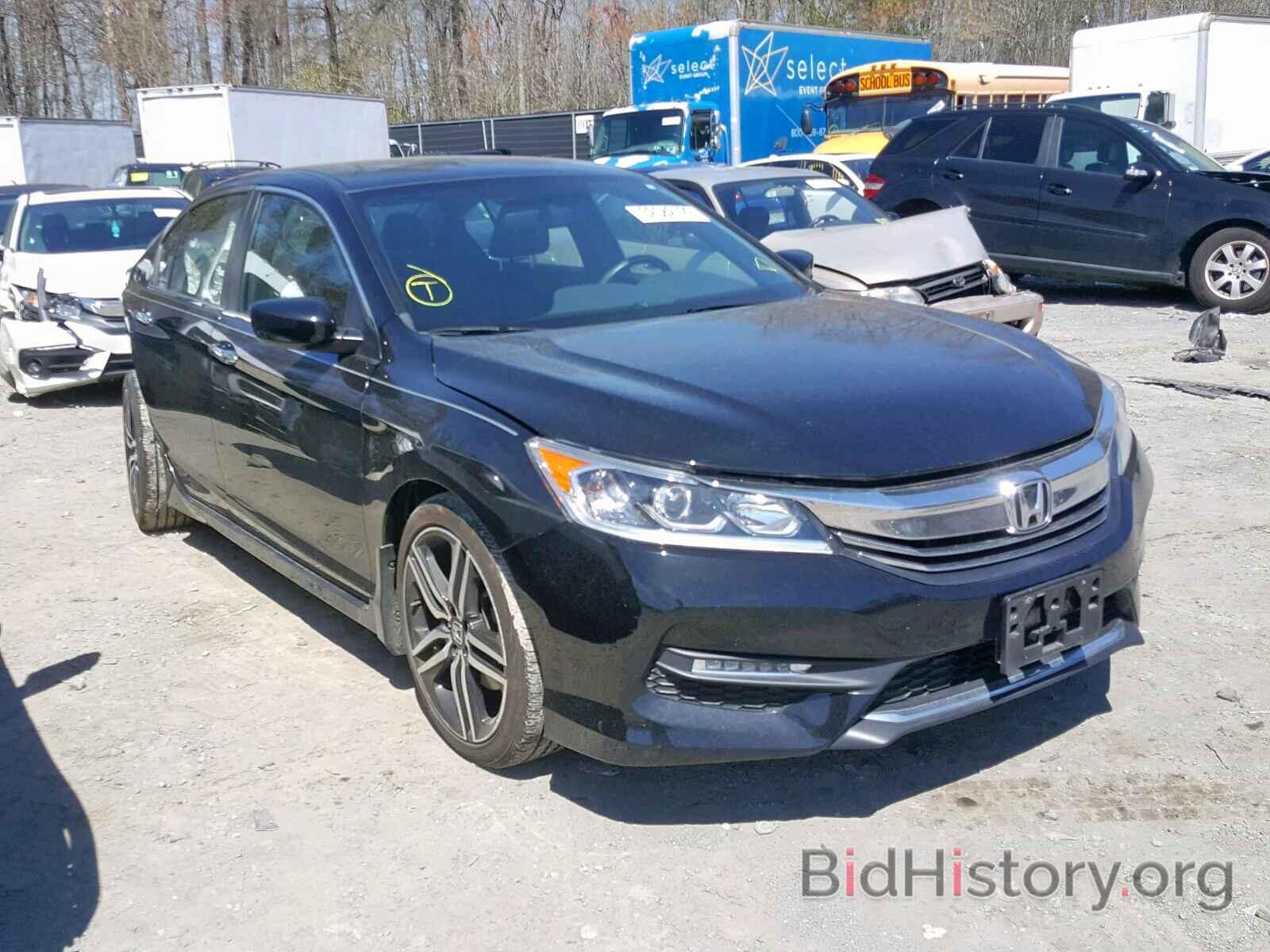 Photo 1HGCR2F55GA040498 - HONDA ACCORD SPO 2016