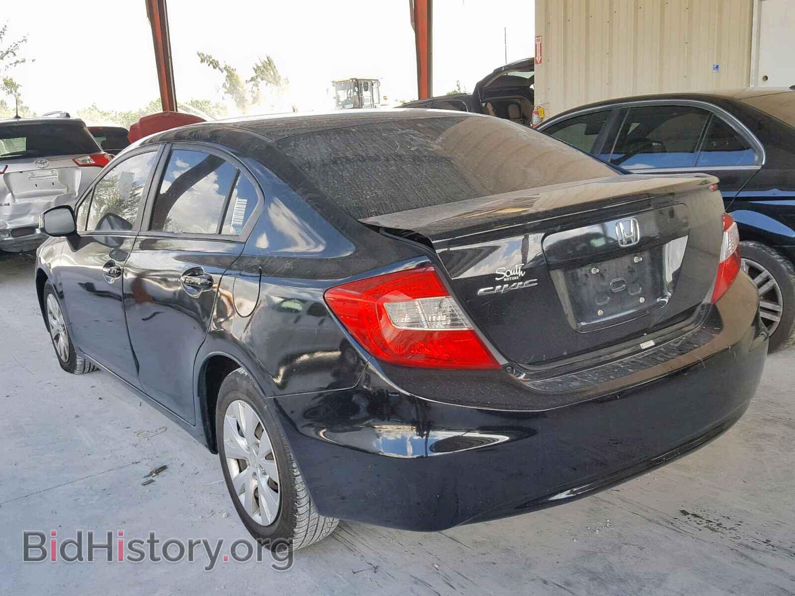 2012 HONDA CIVIC LX - VIN: 19XFB2F53CE068727 - Фото 3