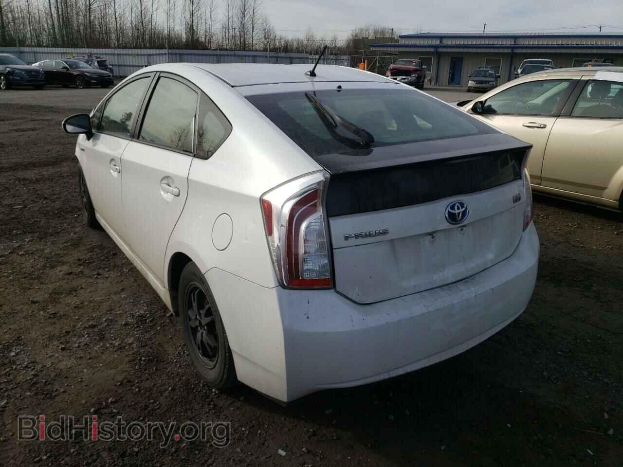 2013 TOYOTA PRIUS - VIN: JTDKN3DU7D5626176 - Фото 3