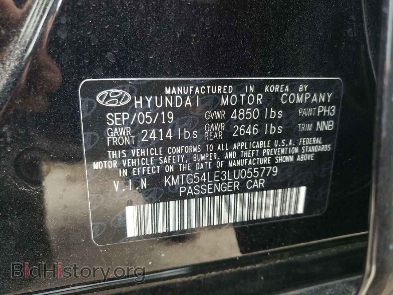 2020 GENESIS G70 - VIN: KMTG54LE3LU055779 - Фото 10