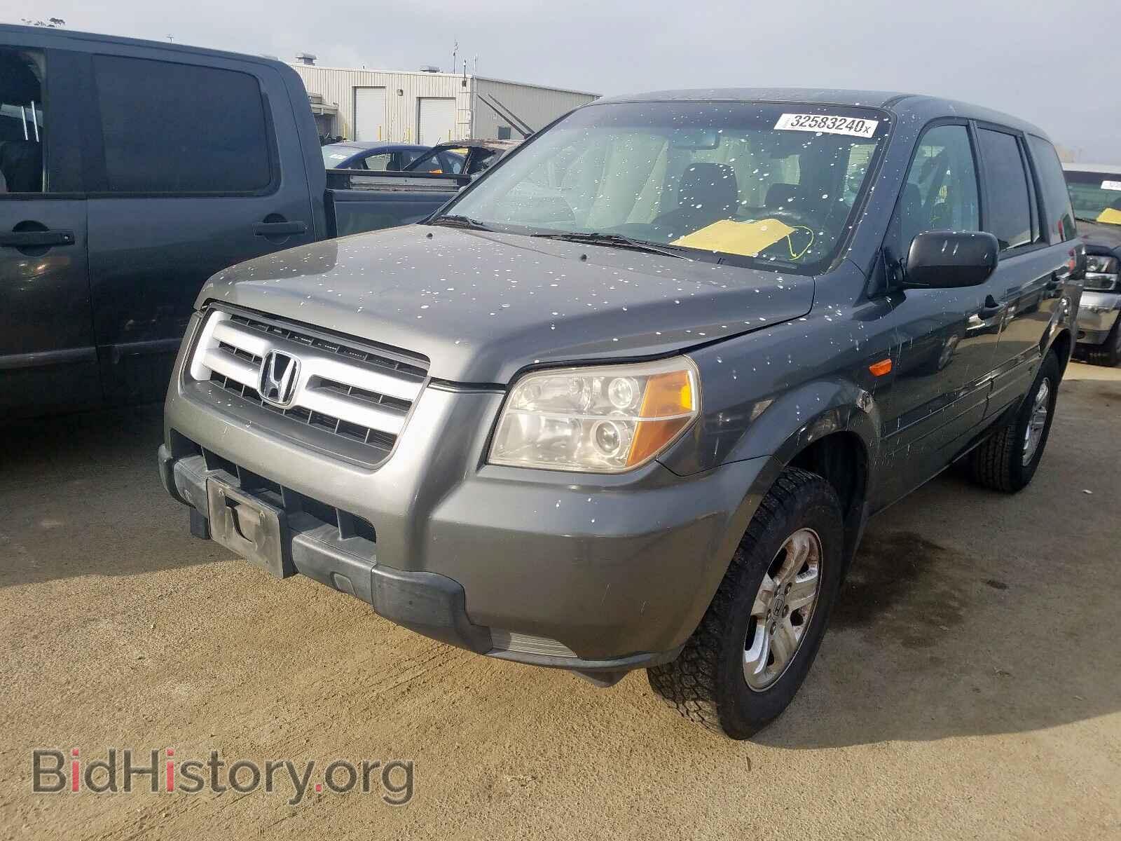 2007 HONDA PILOT - VIN: 5FNYF28147B038823 - Фото 2