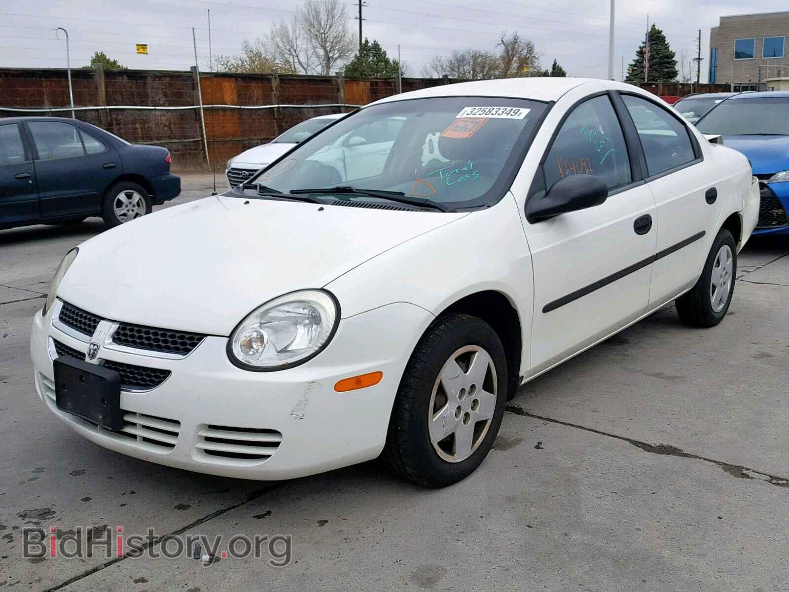 2004 DODGE NEON - VIN: 1B3ES26CX4D619153 - Фото 2