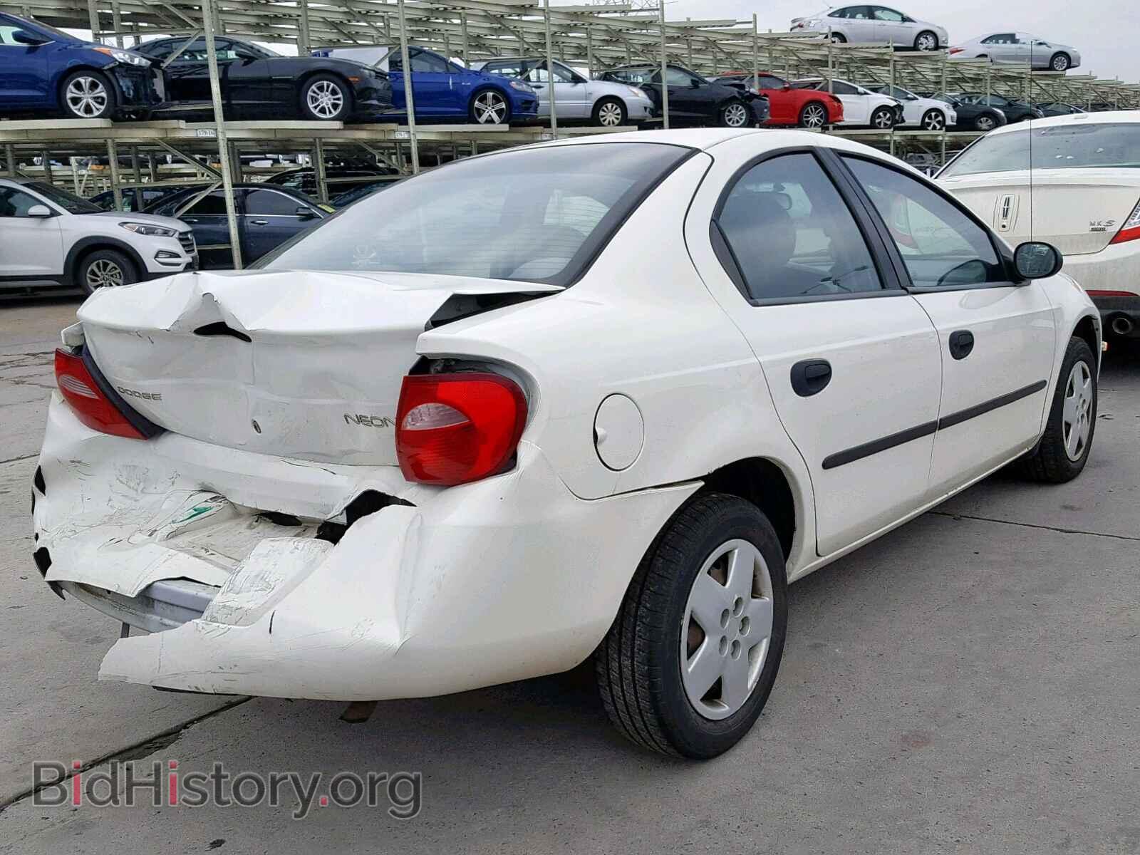 2004 DODGE NEON - VIN: 1B3ES26CX4D619153 - Фото 4