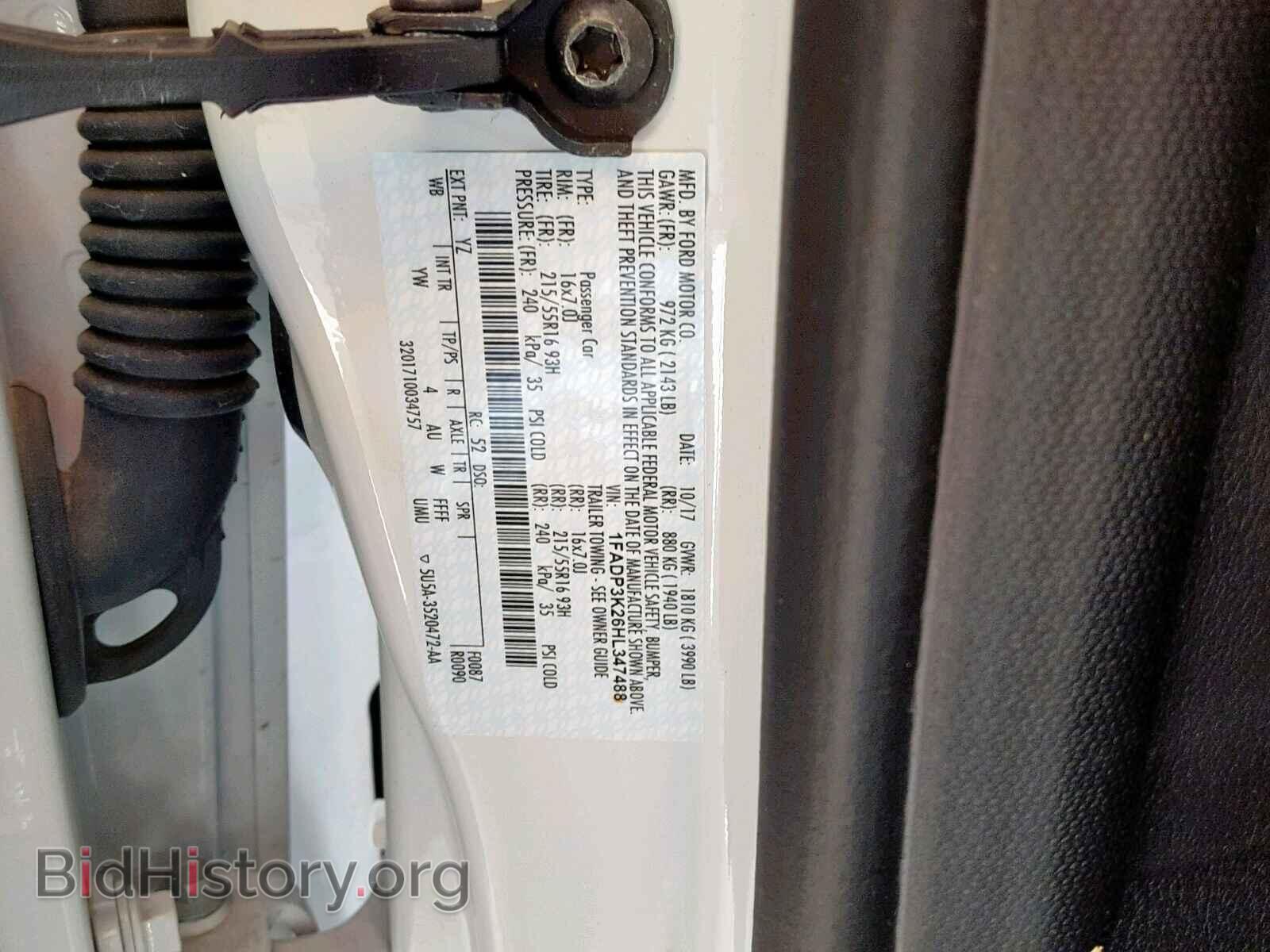 2017 FORD FOCUS SE - VIN: 1FADP3K26HL347488 - Фото 10