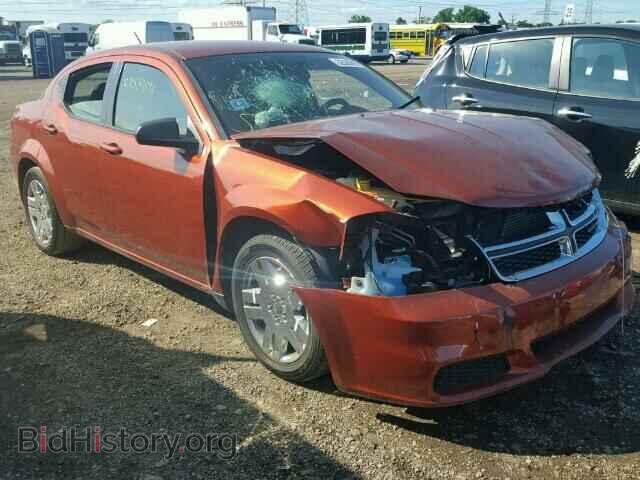 Фотография 1C3CDZAB4CN280006 - DODGE AVENGER 2012