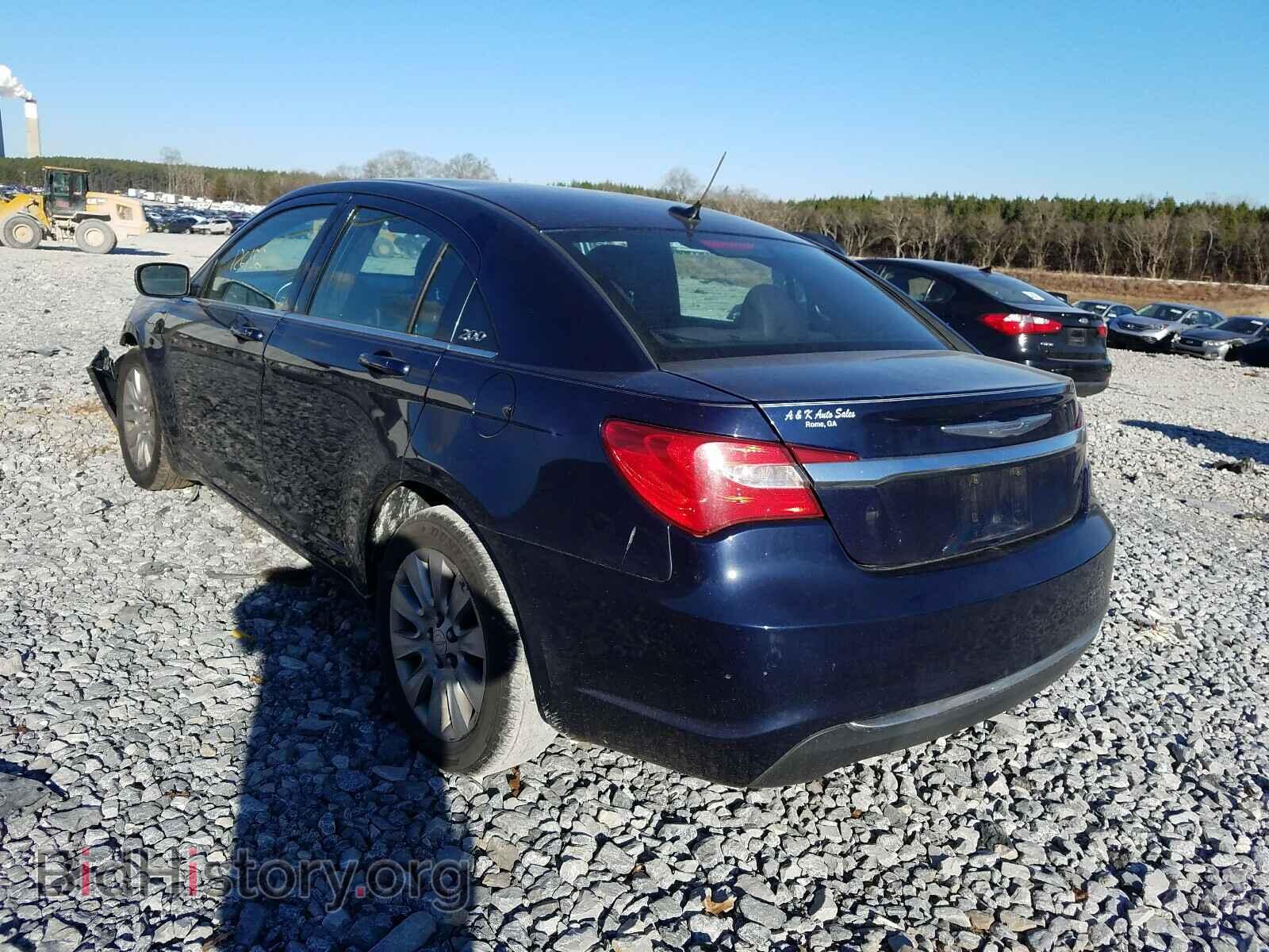 2014 CHRYSLER 200 - VIN: 1C3CCBAB0EN208104 - Фото 3